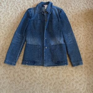 Michael Kors blue jeans jacket
